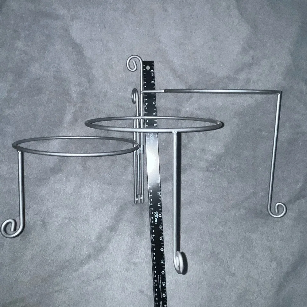 3 Tier Silver Buffet 9